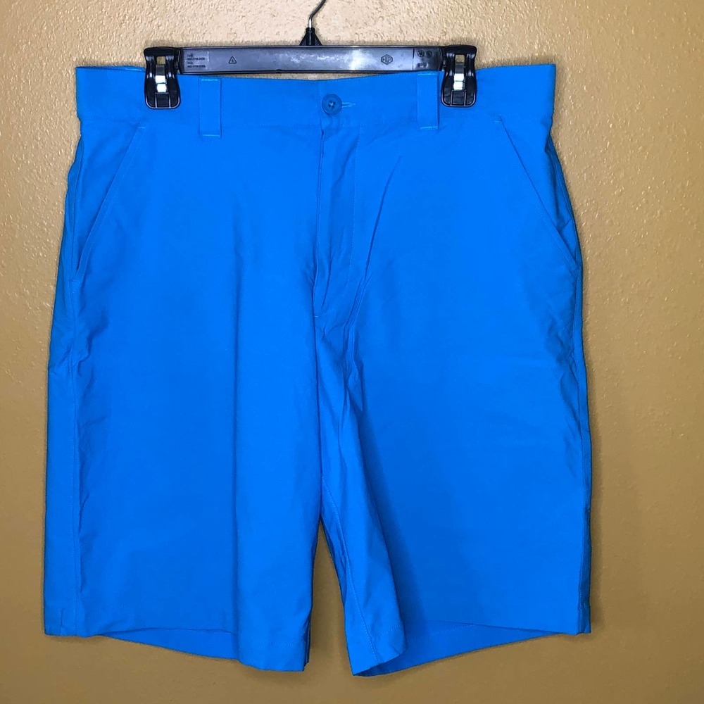 Under Armour Bright Teal Shorts, 34